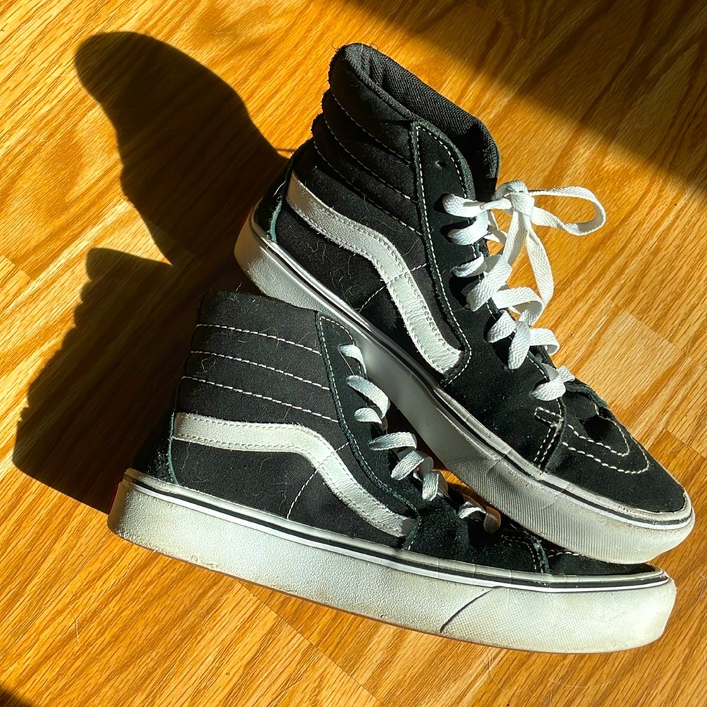 BLACK VAN HIGH TOPS